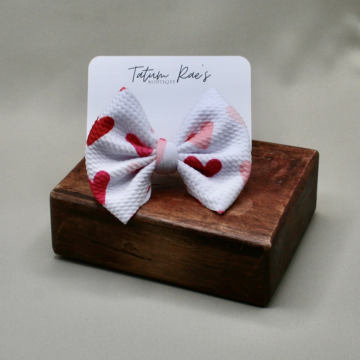 Three Loves Clip Bow