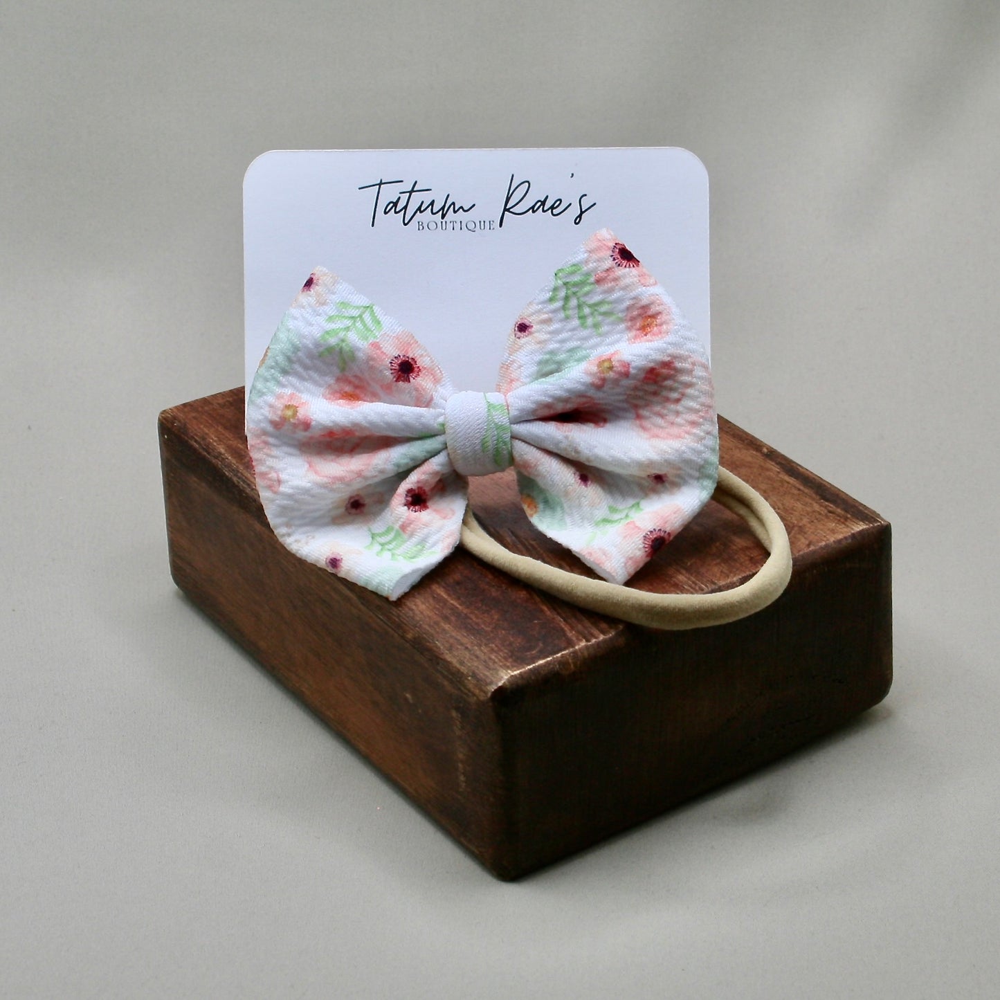 Pastel Petals Bow