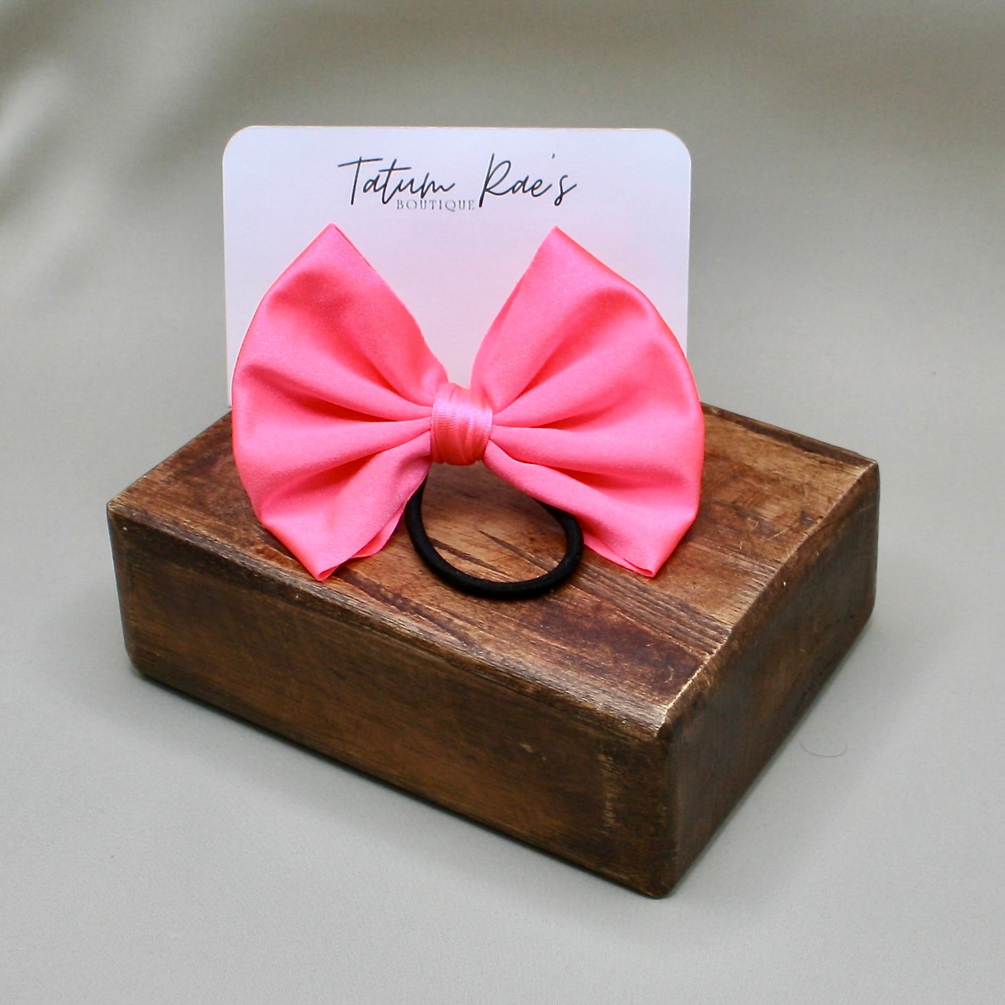 Splash-tastic Pink Swim Bow