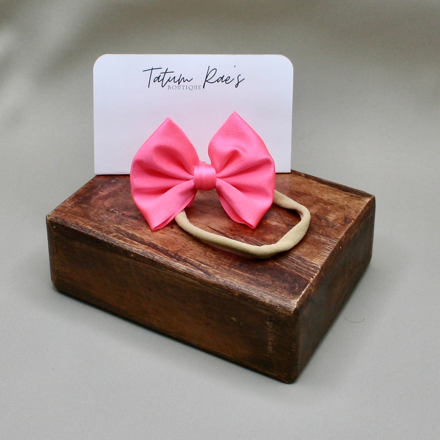 Splash-tastic Pink Swim Bow