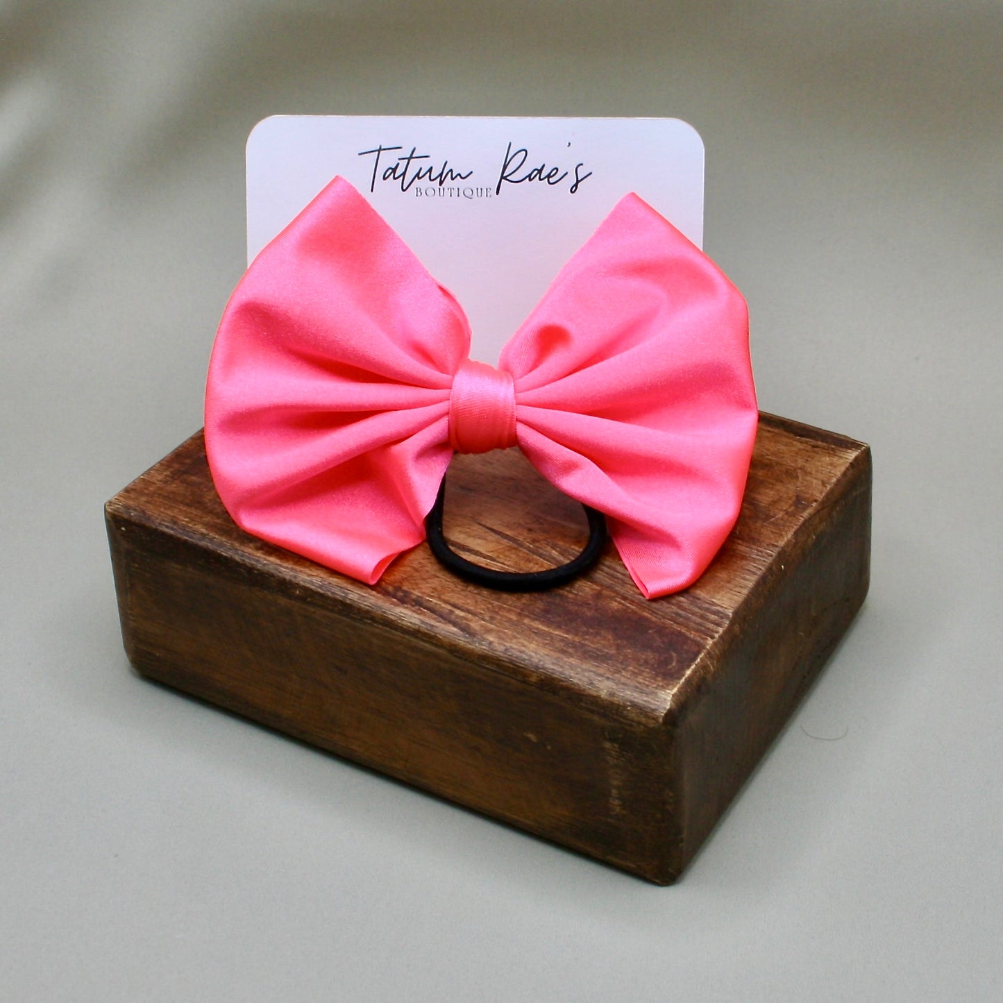 Splash-tastic Pink Swim Bow