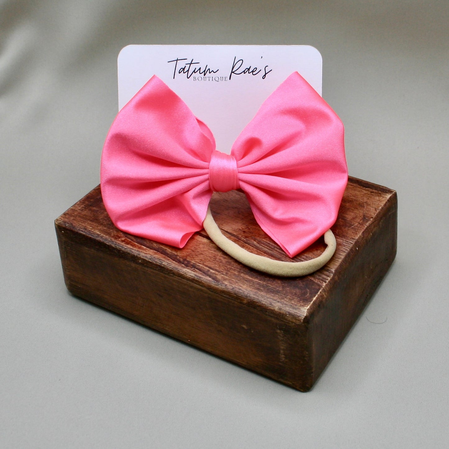 Splash-tastic Pink Swim Bow