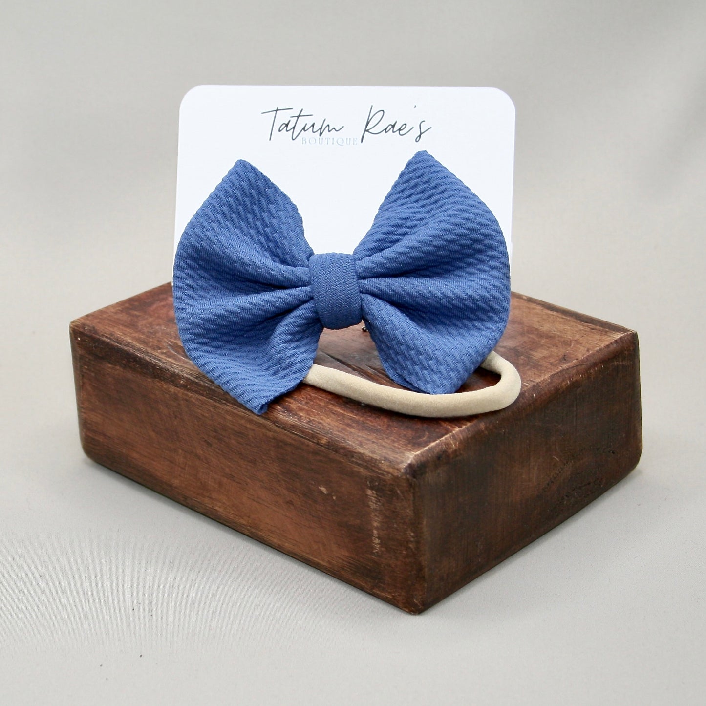 Indigo Bow