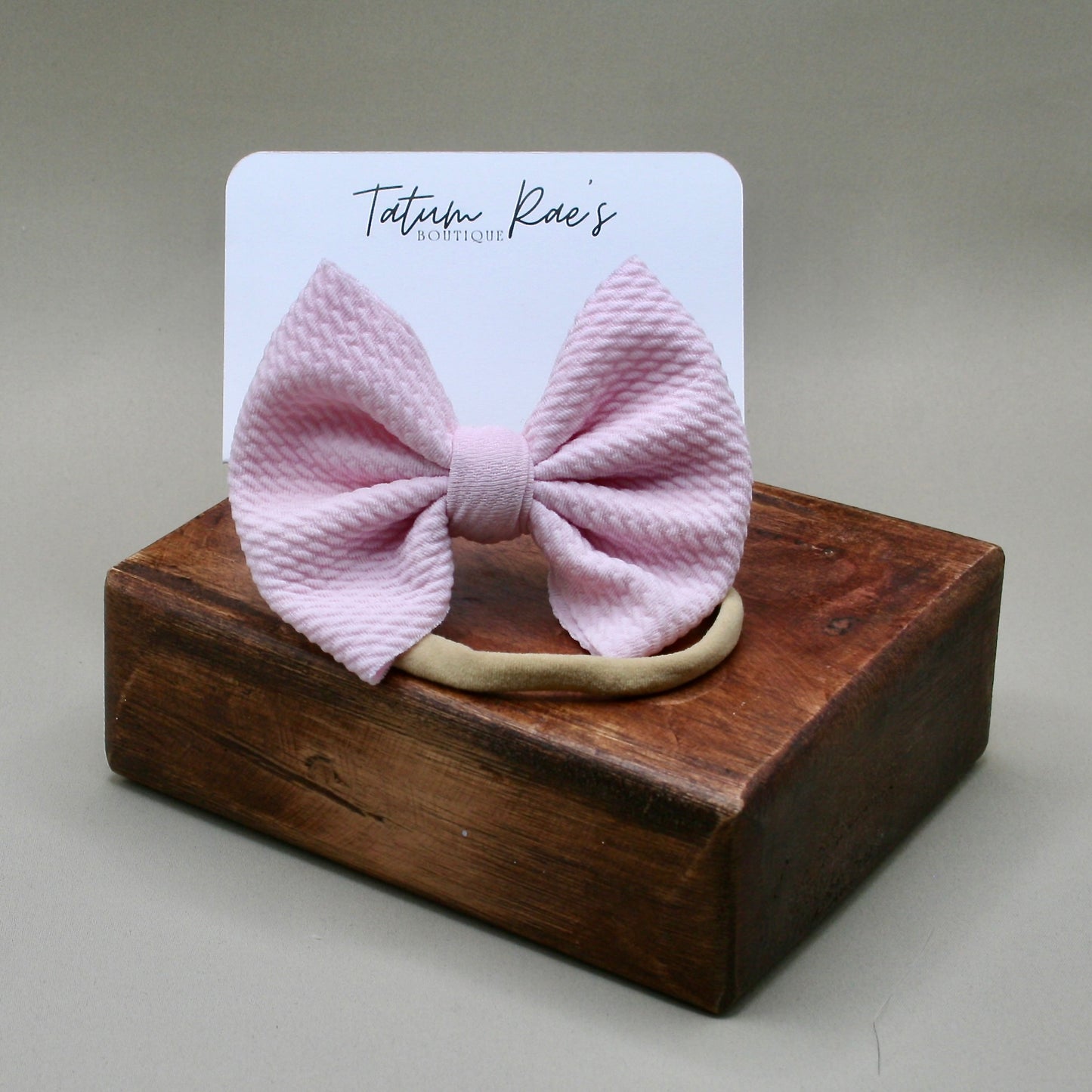 Light Pink Bow