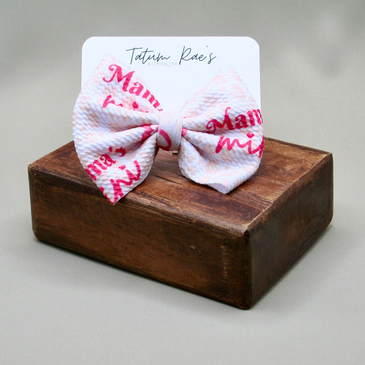 Mama's Mini Clip Bow