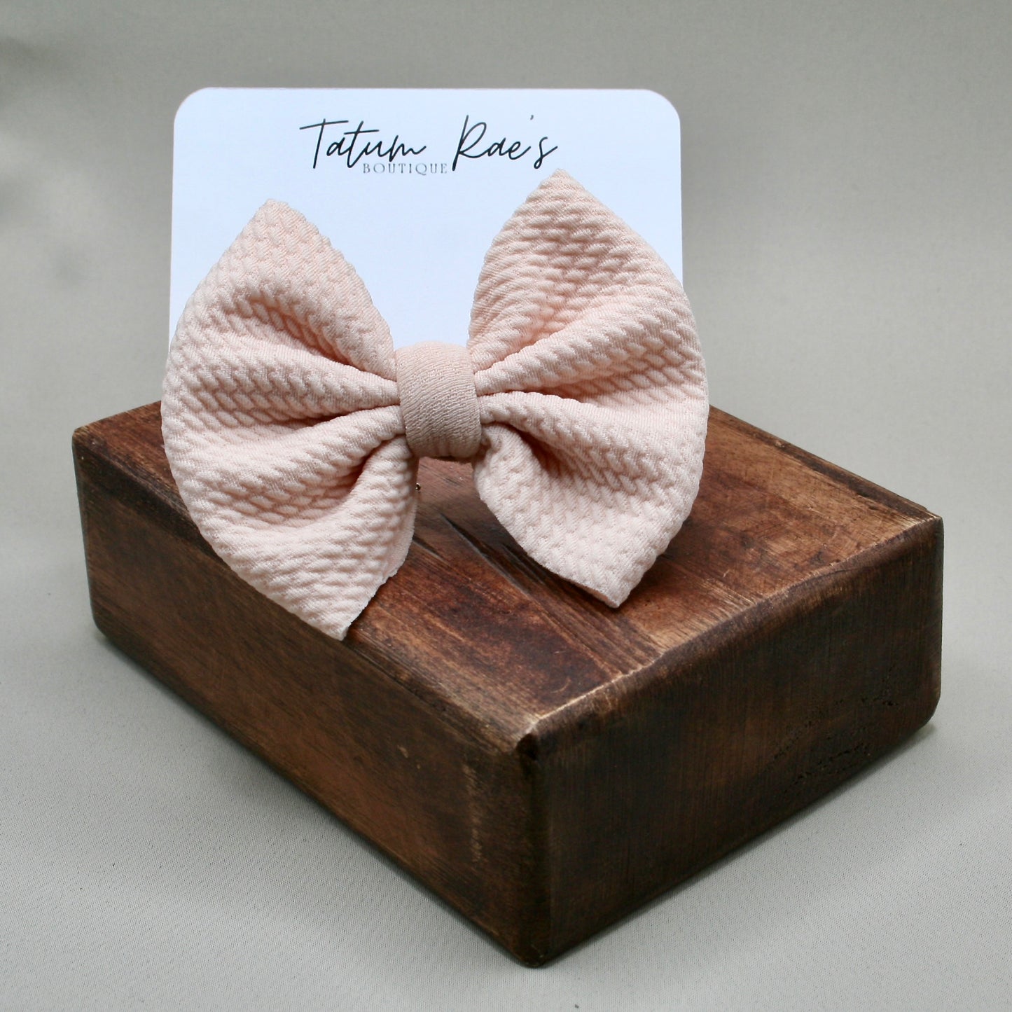 Ballerina Pink Clip Bow