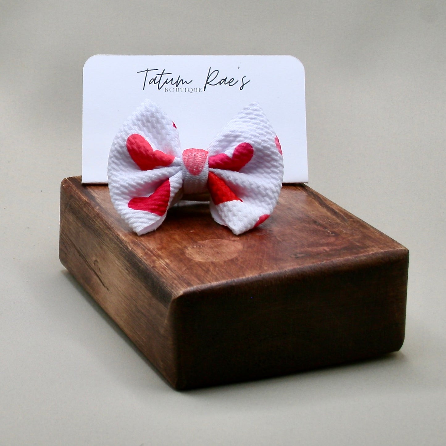 Three Loves Clip Bow